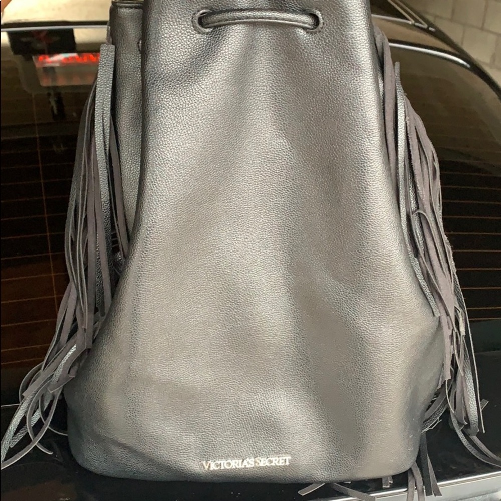 Victoria’s Secret Black Drawstring bag